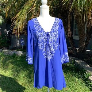 NWT Arden B. Royal Blue Hobo Dress